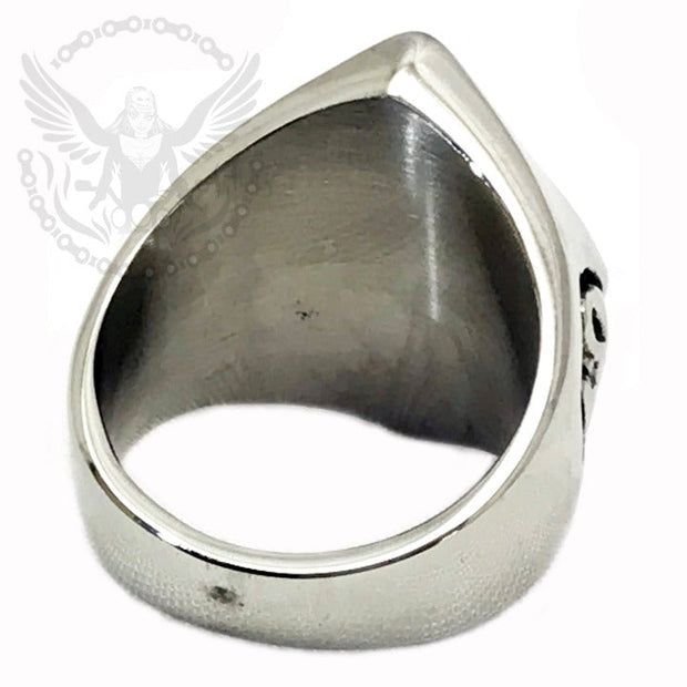 Diamond 13 Ring - Black and Silver