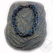 Mechanic Chain Bracelet - Black and Blue