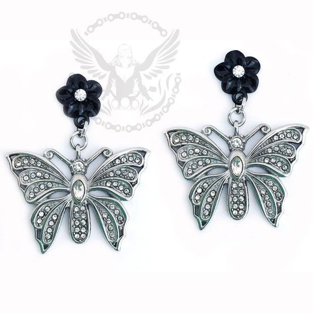 Crystal Butterfly Necklace