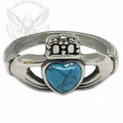Turquoise Claddagh