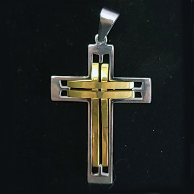Cross -Gold and Silver
