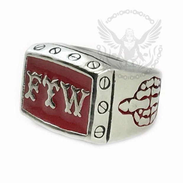 FTW - Red and Silver