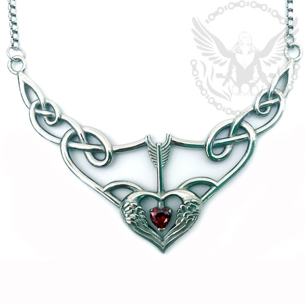 Heart and Arrow Necklace