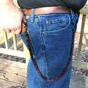 Mechanic Chain / Wallet Chain - Black and Silver