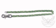 Mechanic Chain / Wallet Chain - Green and Silver