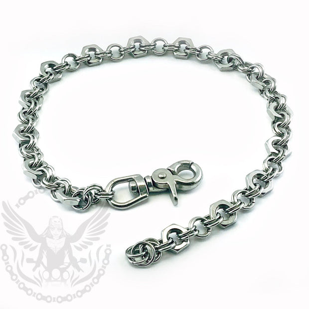 17mm Nut Wallet Chain