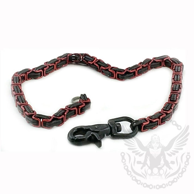 Mechanic Chain / Wallet Chain - Red and Black