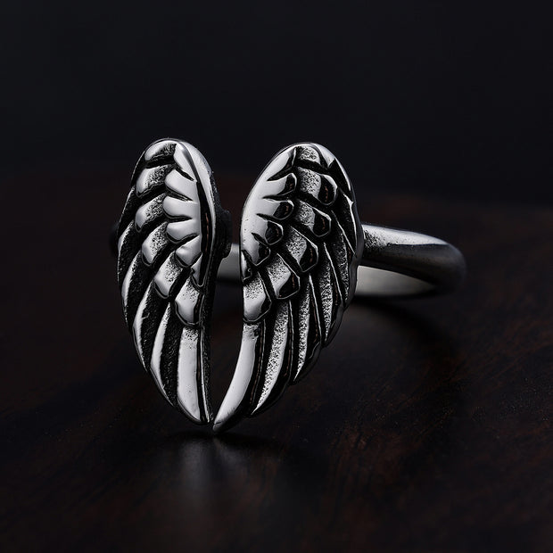 Small Double Wing Ring