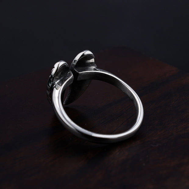 Small Double Wing Ring